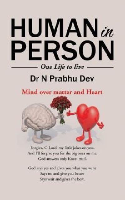Cover for Dr  N Prabhu Dev · Human in Person (Paperback Book) (2016)