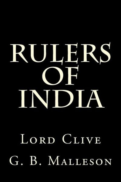 Cover for G B Malleson · Rulers of India (Paperback Bog) (2015)