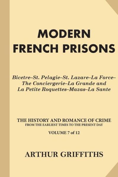 Cover for Arthur Griffiths · Modern French Prisons (Paperback Book) (2016)