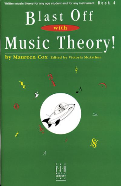 Cover for Maureen Cox · Blast off with music theory! (Book) (2023)