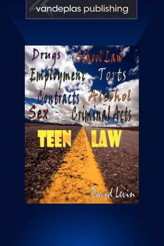 Cover for David Levin · Teen Law (Paperback Book) (2009)