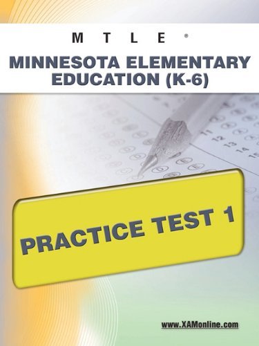 Cover for Sharon Wynne · Mtle Minnesota Elementary Education (K-6) Practice Test 1 (Paperback Book) (2011)