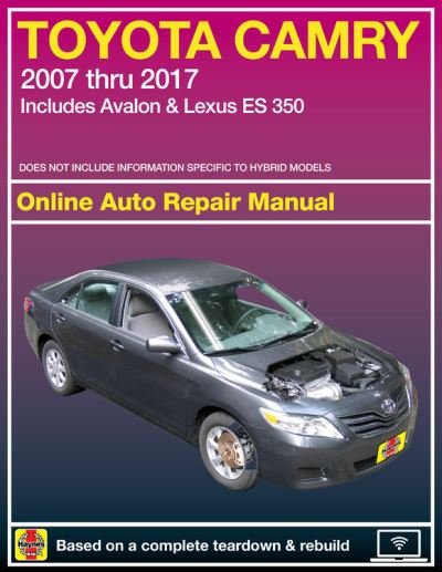Cover for Haynes Publishing · Toyota Camry &amp; Avalon &amp; Lexus ES 350 (2007-2017) (USA): 2007-15 (Paperback Book) (2016)