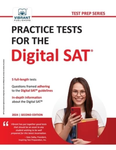 Cover for Vibrant Publishers · Practice Tests for the Digital SAT (Bok) (2023)