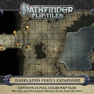 Pathfinder Flip-Tiles: Darklands Perils Expansion - Jason A. Engle - Jogo de tabuleiro - Paizo Publishing, LLC - 9781640781870 - 24 de dezembro de 2019