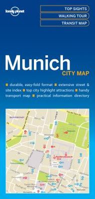 Lonely Planet City Map: Munich City Map - Lonely Planet - Książki - Lonely Planet - 9781786577870 - 17 stycznia 2017