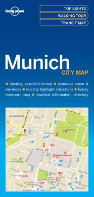 Cover for Lonely Planet · Lonely Planet Munich City Map - Map (Kort) (2017)
