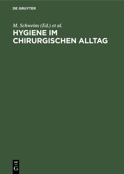 Cover for Edmund Neugebauer · Hygiene im chirurgischen Alltag (Book) (1993)