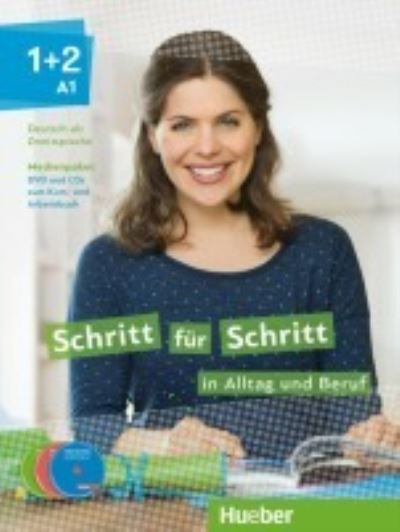 Schritt fur Schritt in Alltag und Beruf: Medienpaket A1 - DVD und CDs zum Kurs -  - Books - Max Hueber Verlag - 9783190510870 - August 28, 2018