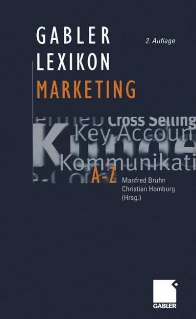 Cover for Gabler Lexikon Marketing (Pocketbok) [2nd 2. Aufl. 2004 edition] (2014)