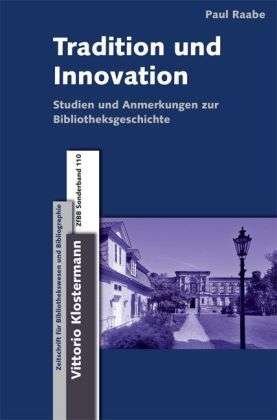 Cover for Raabe · Tradition und Innovation (Bok) (2013)