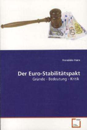 Cover for Hans · Der Euro-Stabilitätspakt (Book)