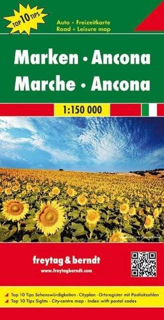 Cover for Marken - Ancona Road Map 1:150 000 (Map) (2014)
