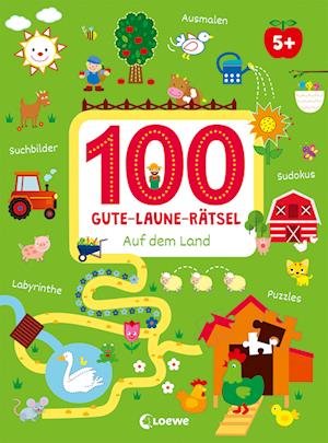 Cover for 100 Gute-laune-rätsel · Auf Dem Land (Buch)