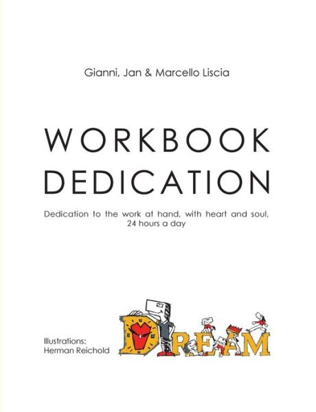 Cover for Liscia · Workbook Dedication (EV) (Bog) (2018)