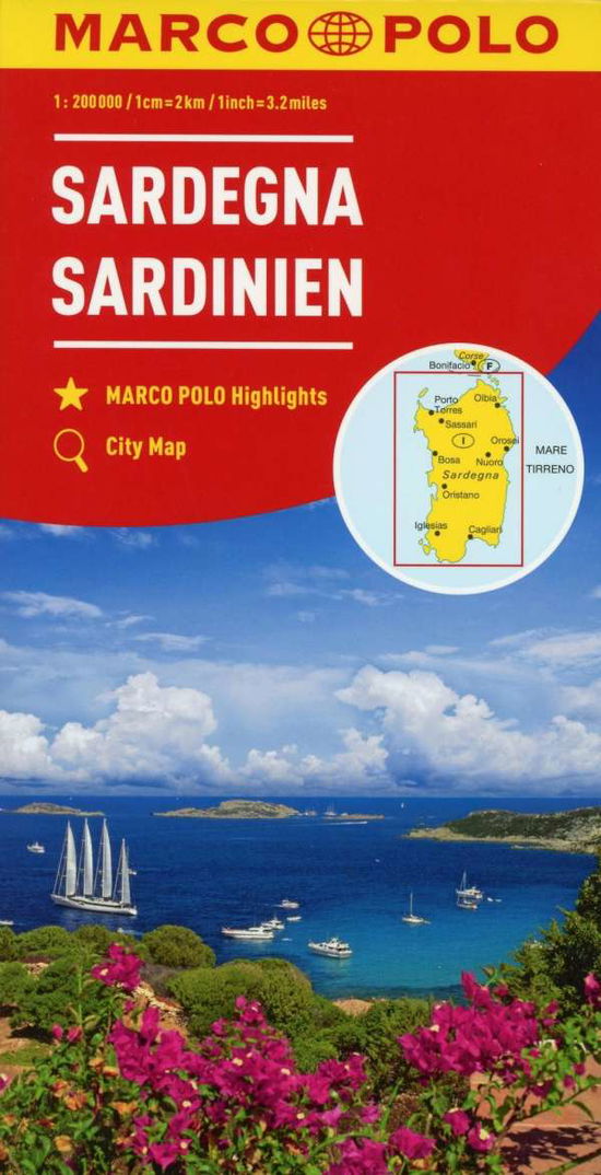 Sardinia Marco Polo Map - Marco Polo - Books - MAIRDUMONT GmbH & Co. KG - 9783829739870 - August 1, 2022