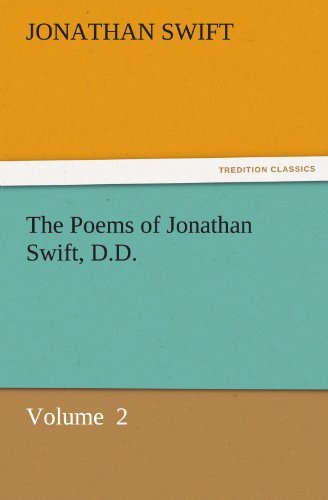 Cover for Jonathan Swift · The Poems of Jonathan Swift, D.d.: Volume  2 (Tredition Classics) (Paperback Bog) (2011)