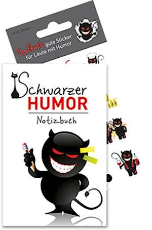 Cover for Schwarzer Humor - Notizbuch mit Stickern (Book) (2023)