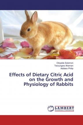 Cover for Solomon · Effects of Dietary Citric Acid (Bok)