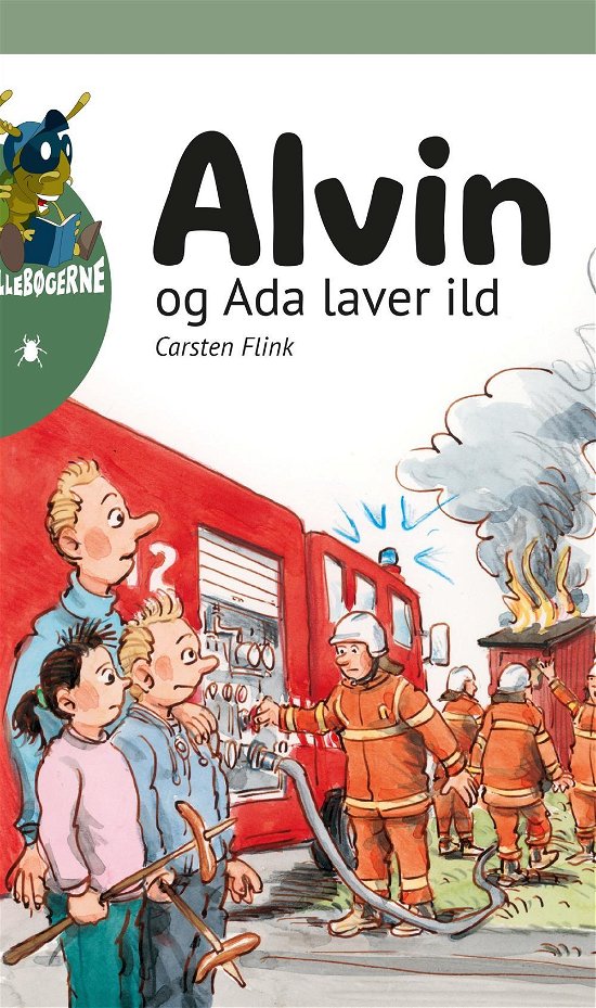 Cover for Carsten Flink · Billebøgerne: Alvin og Ada laver ild (Innbunden bok) (2015)