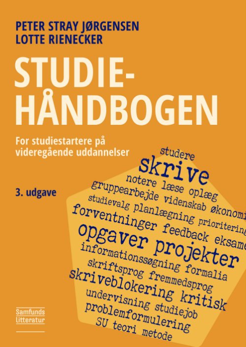Cover for Lotte Rienecker og Peter Stray Jørgensen · Studiehåndbogen, 3. udgave (Paperback Book) [3. Painos] (2018)