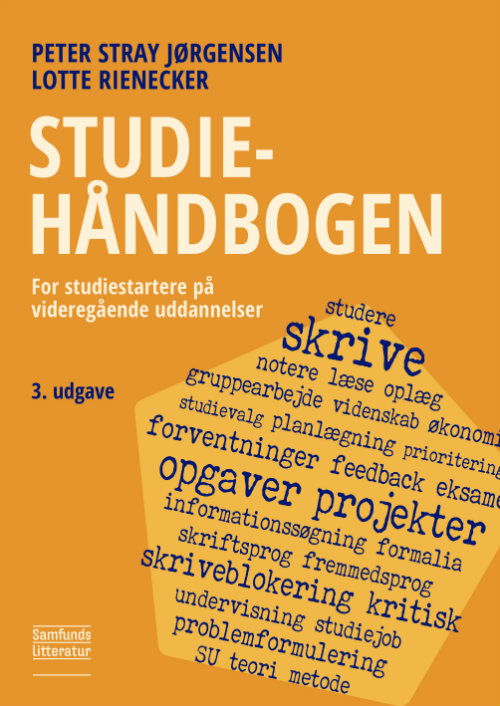 Cover for Lotte Rienecker og Peter Stray Jørgensen · Studiehåndbogen, 3. udgave (Paperback Bog) [3. udgave] (2018)