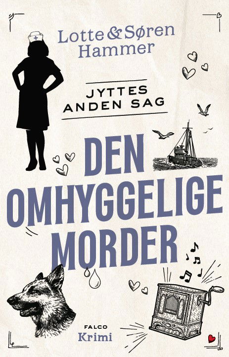 Cover for Lotte Hammer og Søren Hammer · Jytte: Den omhyggelige morder (Bound Book) [1º edição] (2024)