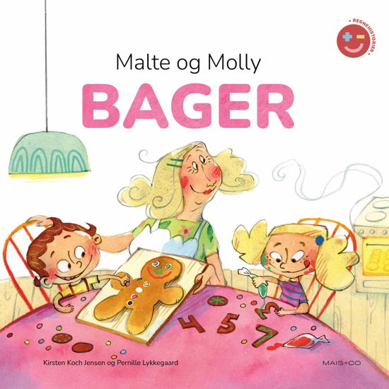 Cover for Kirsten Koch Jensen · Regnehistorier: Regnehistorier: Malte og Molly bager (Hardcover bog) [1. udgave] (2022)