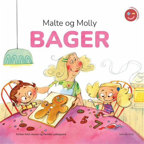 Cover for Kirsten Koch Jensen · Regnehistorier: Regnehistorier: Malte og Molly bager (Inbunden Bok) [1:a utgåva] (2022)