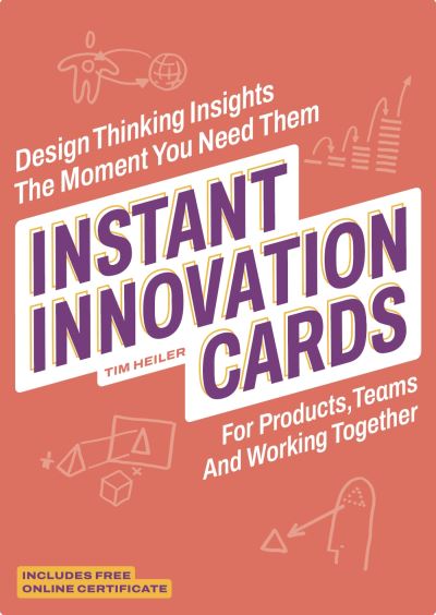 Cover for Tim Heiler · Instant Innovation Cards: Design thinking insights the moment you need them (Flashkort) (2023)