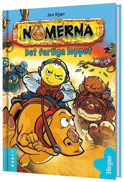 Cover for Jan Kjær · Nomerna: Nomerna - Det farliga loppet (Innbunden bok) (2021)