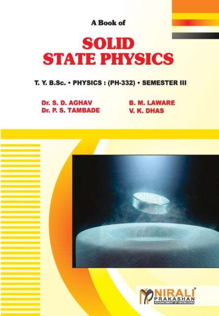Cover for Dr S D Aghav · Solid State Physics (Paperback Book) (2019)