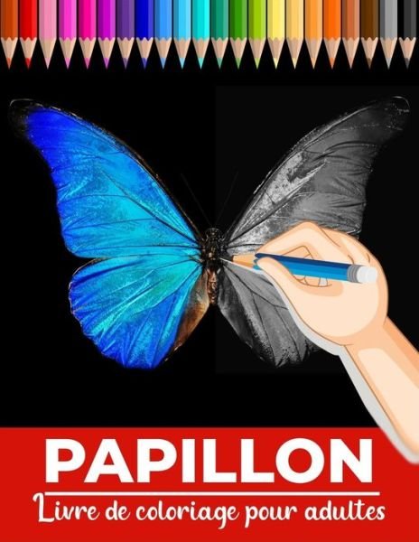 Cover for Doxoven Press · Papillon livre de coloriage pour adultes (Pocketbok) (2020)