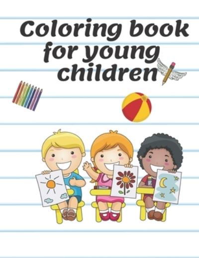 Cover for Mk El Nadi · Coloring Book for Young Children (Pocketbok) (2020)