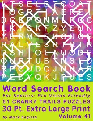 Cover for Mark English · Word Search Book For Seniors (Paperback Book) (2020)