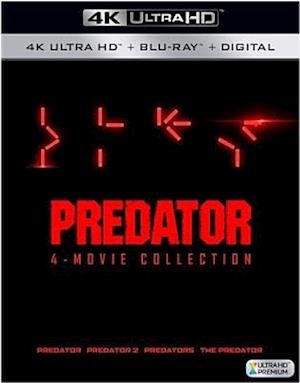 Cover for Predator 4 Movie Collection (4K Ultra HD) (2018)