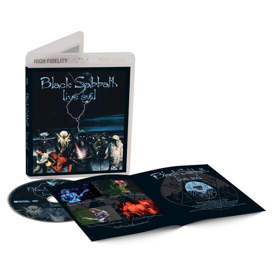 Cover for Black Sabbath · Live Evil (Atmos) (Blu-ray Audio) (2024)