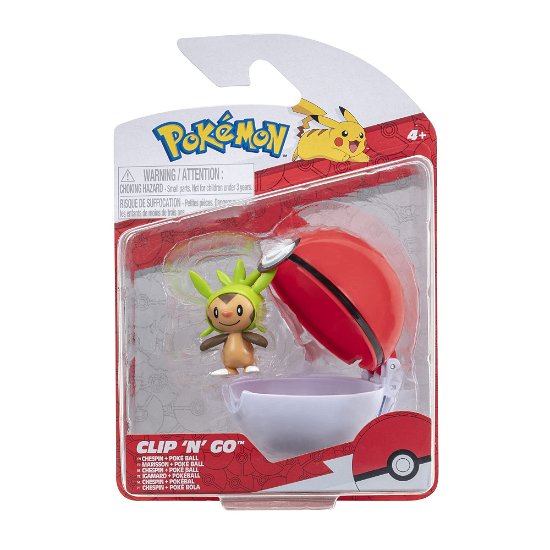Cover for Pokemon  Clip n Go Poke Ball  Chespin Toys · Pokémon ClipnGo Poké Balls Igamaro &amp; Pokéball (Spielzeug) (2023)