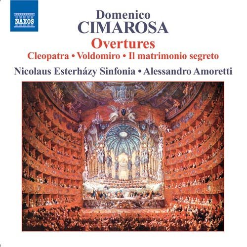 Cimarosaovertures Vol 1 - Nicolaus Esterhazy Sinfonia - Musik - NAXOS - 0747313050871 - 30. juli 2007