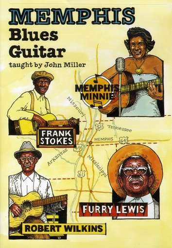 Memphis Blues Guitar - John Miller - Film - QUANTUM LEAP - 0796279109871 - 15. juni 2010