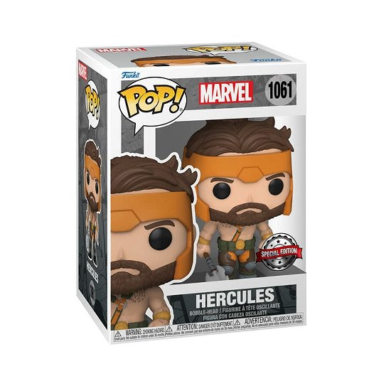 Cover for Pop Marvel Incredible Hercules · Marvel POP! Vinyl Figur The Incredible Hercules 9 (Leketøy) [Latam Exclusive edition] (2023)
