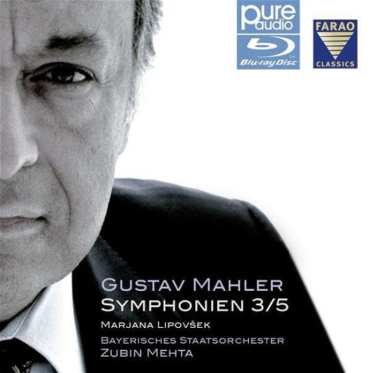 Cover for Mehta Zubin · Gustav Mahler: Symphonien 3/5 (Blu-ray) (2014)