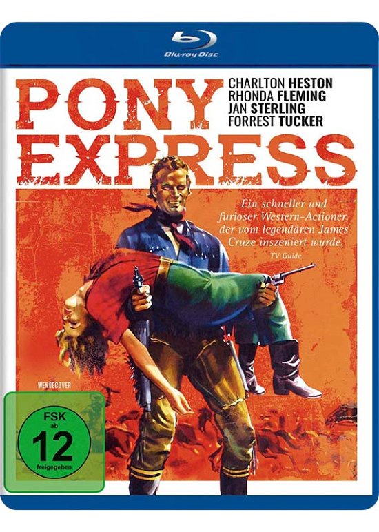 Pony-express - Heston,charlton / Fleming,rhonda / Sterling,jan/+ - Film - SPIRIT MEDIA - 4250148714871 - 30. november 2018