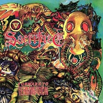 Cover for Sacrifice · Forward to Termination (Splatter Vinyl) (LP) (2023)