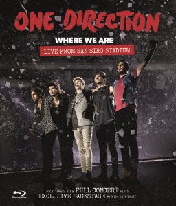Cover for One Direction · Where We Are' Live from San Siro Stadium (Blu-ray) (2014)