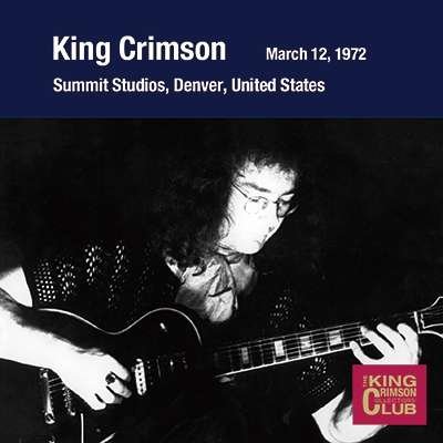 Cover for King Crimson · Collectors Club 1972.3.12 De (CD) [Japan Import edition] (2018)
