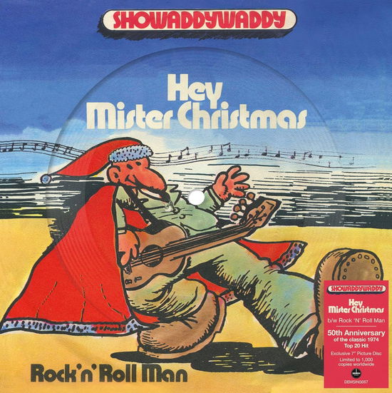 Cover for Showaddywaddy · Hey Mister Christmas (LP) [Picture Disc edition] (2024)