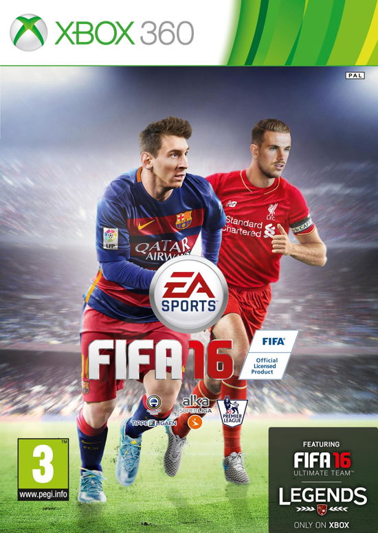 Cover for Game · Fifa 16 (SPIL) (2015)