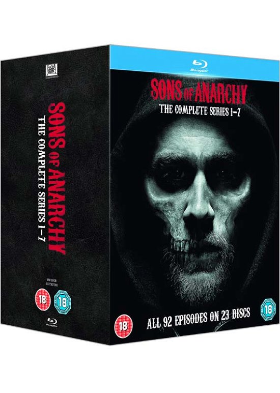 Cover for Sons of Anarchy: Complete Series 1-7 · Sons Of Anarchy Complete Seasons 17 (Blu-ray) (2015)