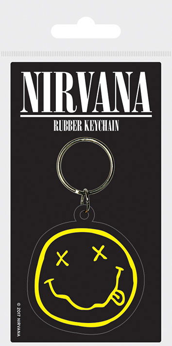 Nirvana Smiley - Keyrings - Koopwaar - AMBROSIANA - 5050293387871 - 1 februari 2021